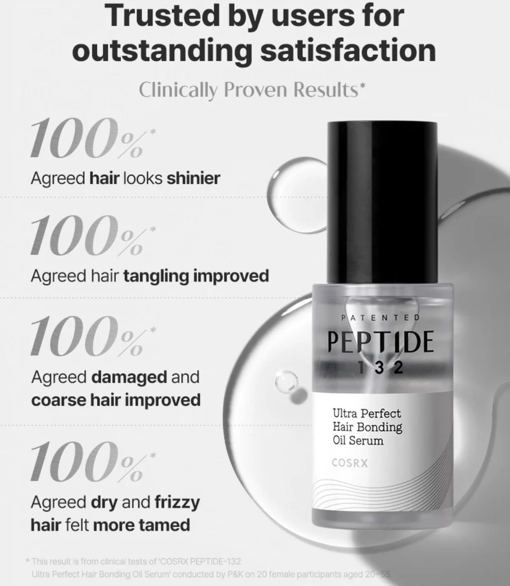COSRX PEPTIDE-132 Ultra Perfect Hair Bonding Oil Serum