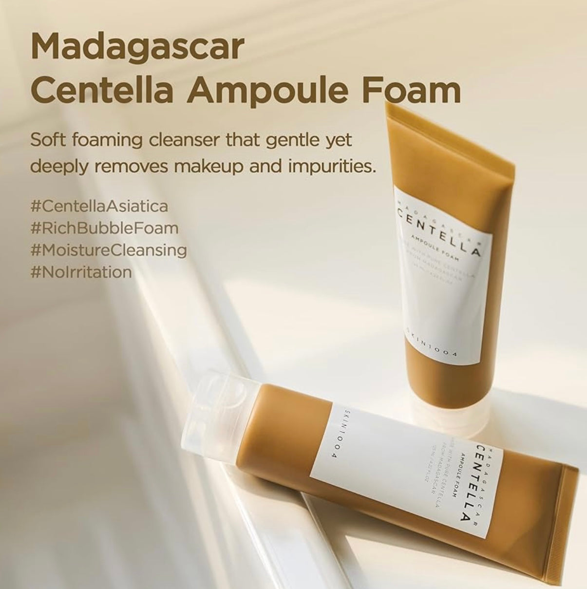 SKIN1004 Madagascar Centella Ampoule Foam cleanser