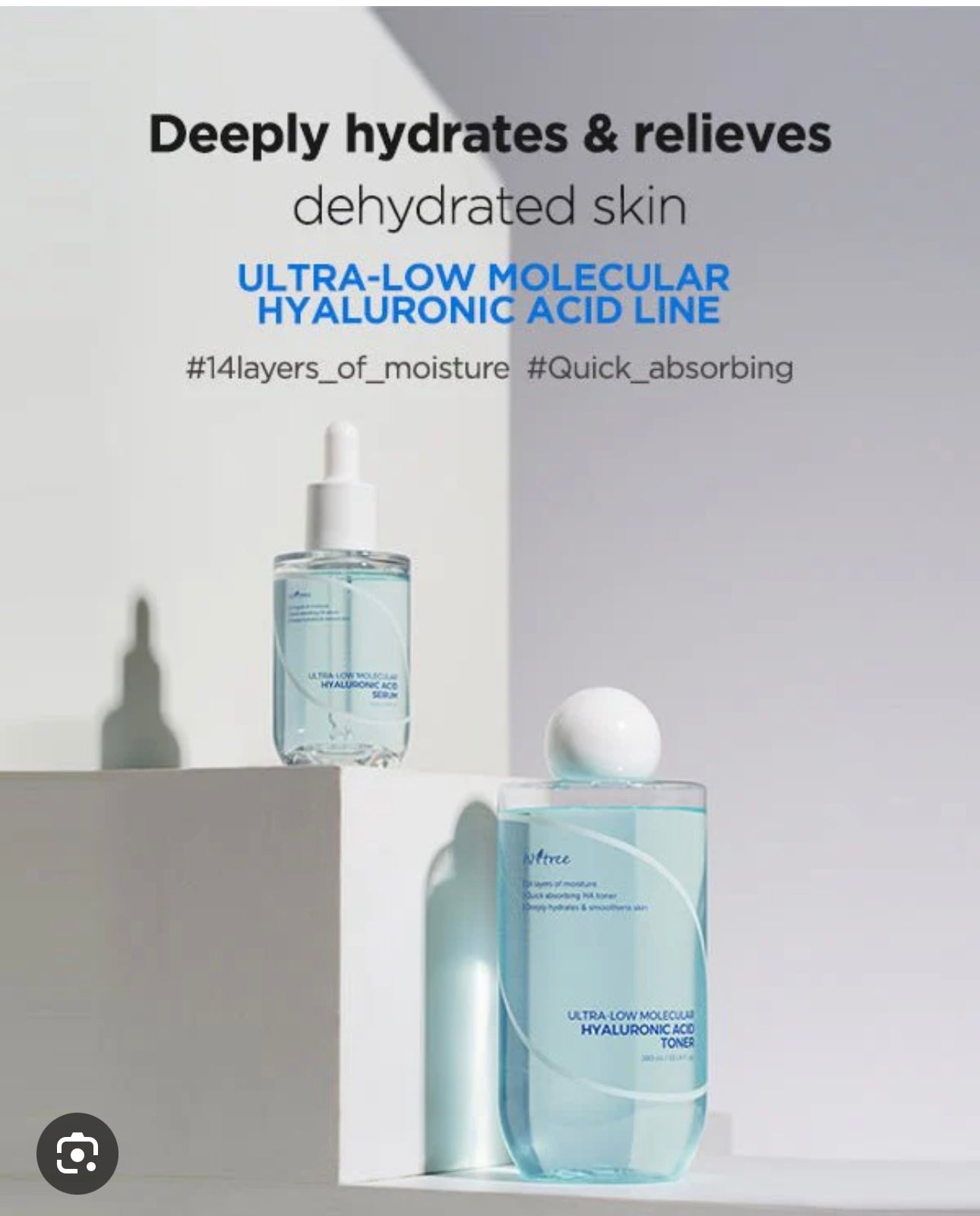 Isntree - Ultra-Low Molecular Hyaluronic Acid Serum 50ML