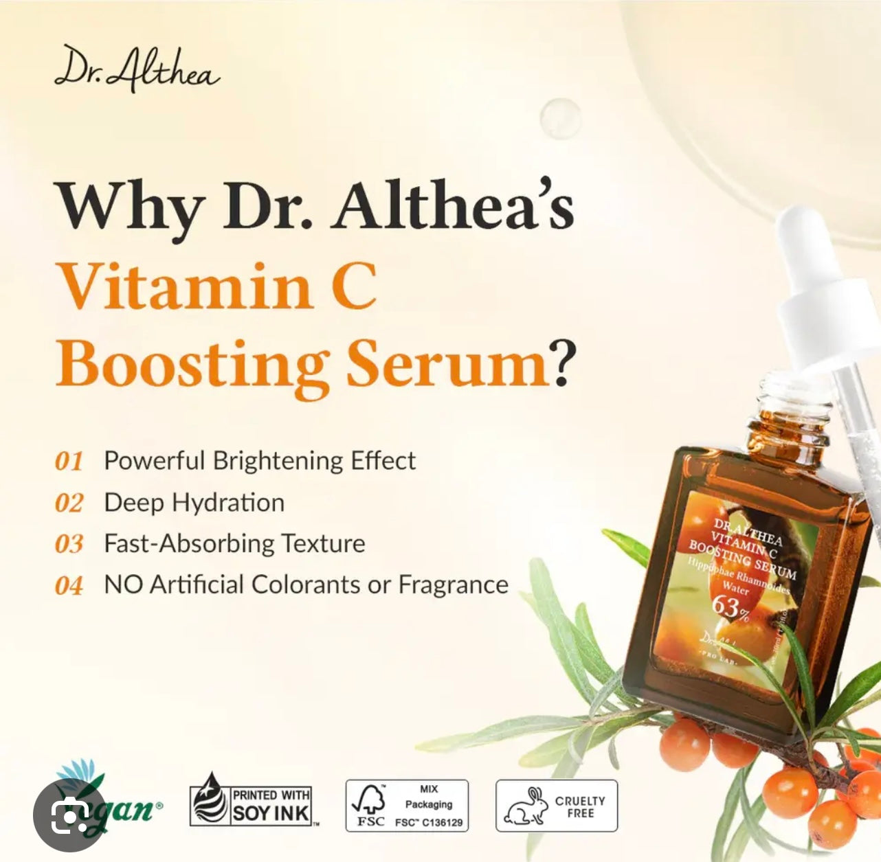 Dr. Althea - Vitamin C 63% Boosting Serum 30ml