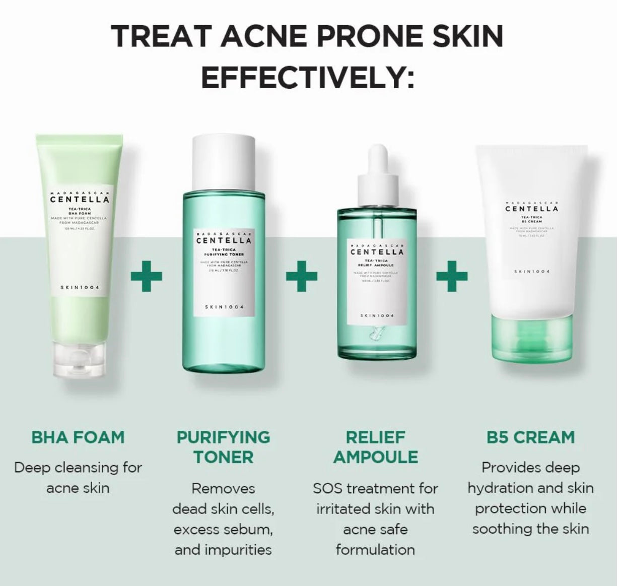 SKIN1004 Madagascar Centella Tea-Trica Travel Kit