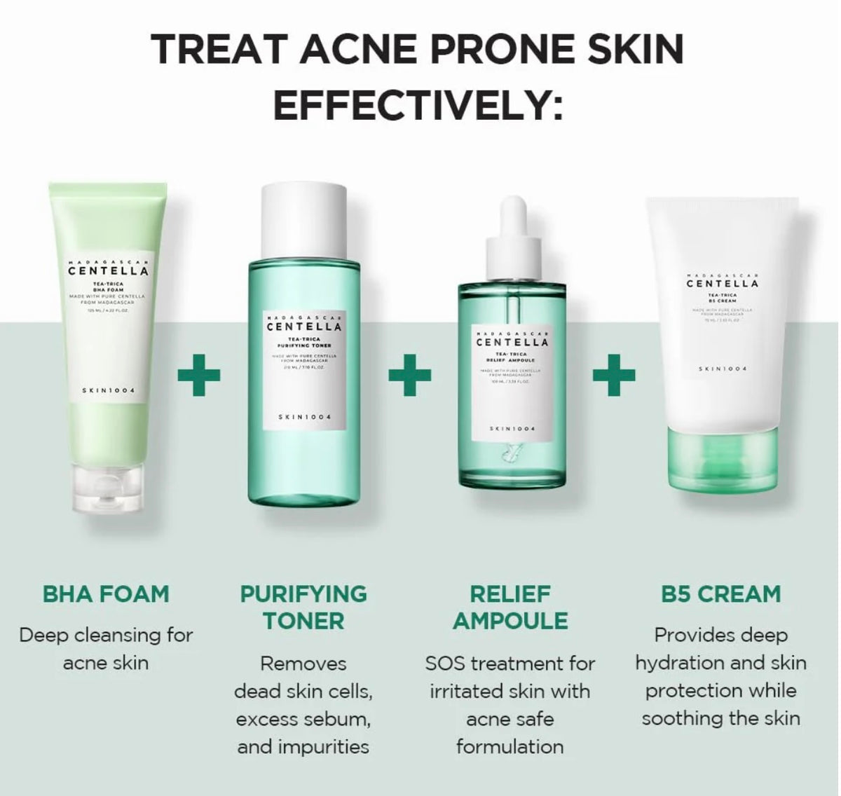 SKIN1004 Madagascar Centella Tea-Trica Travel Kit