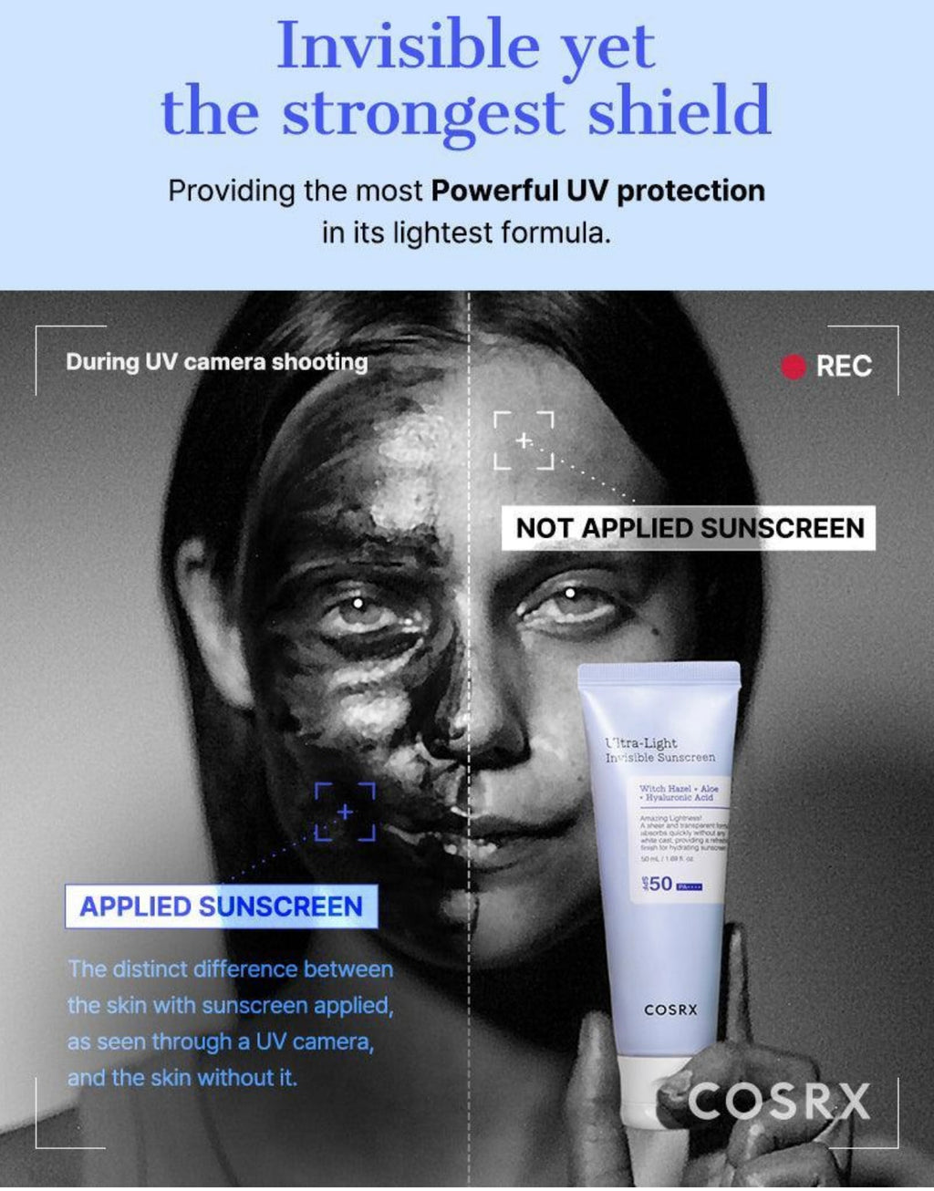 COSRX - Ultra Light Invisible Sunscreen 50ML