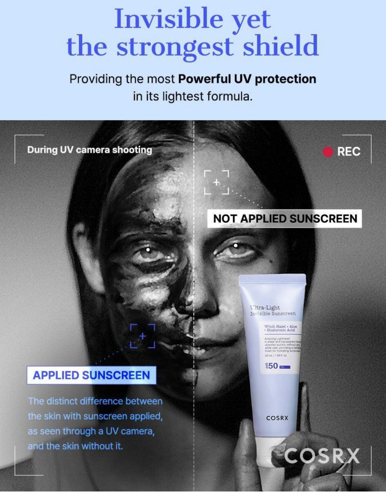COSRX - Ultra Light Invisible Sunscreen 50ML
