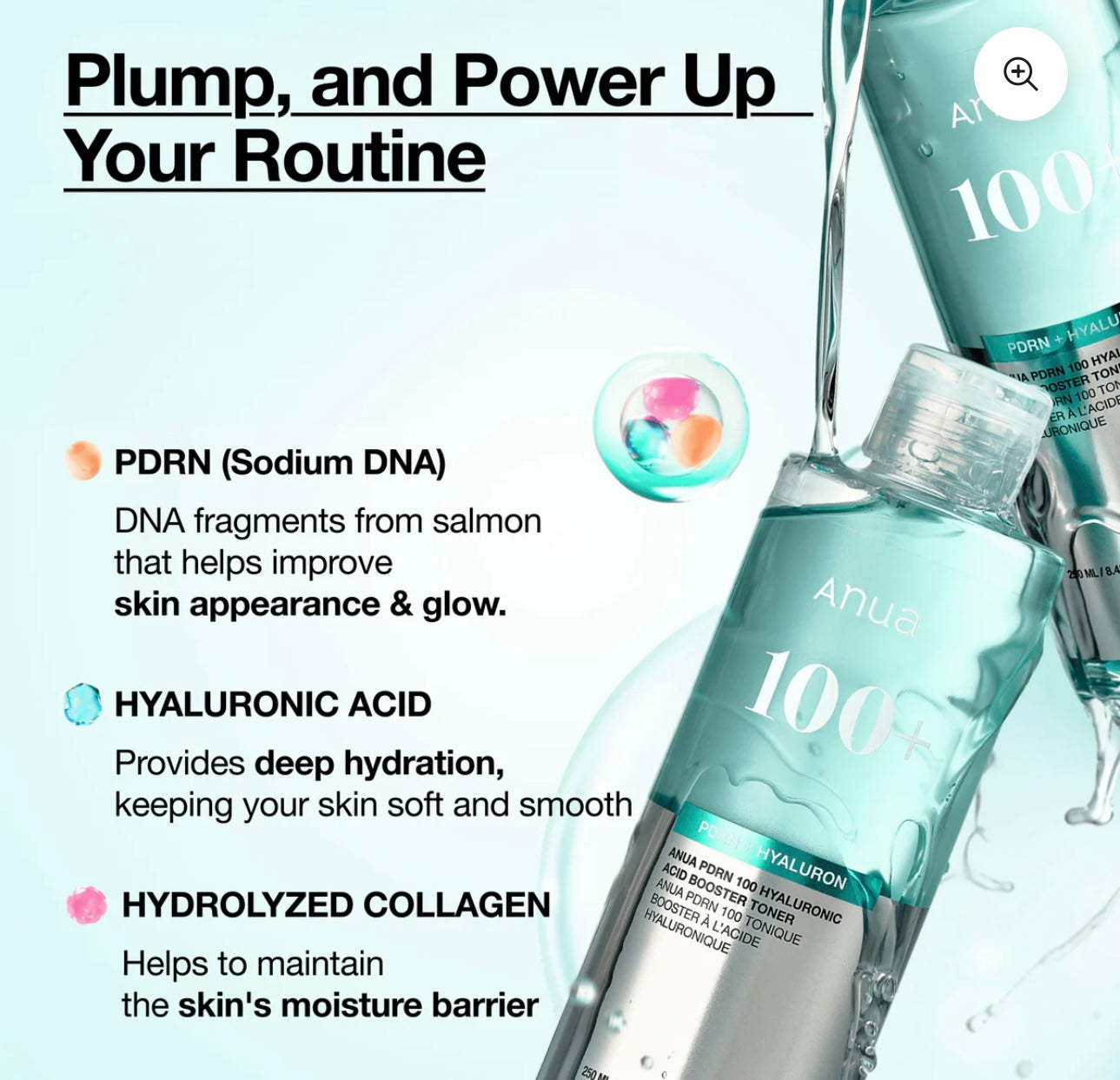 Anua PDRN 100 Hyaluronic Acid Booster Toner