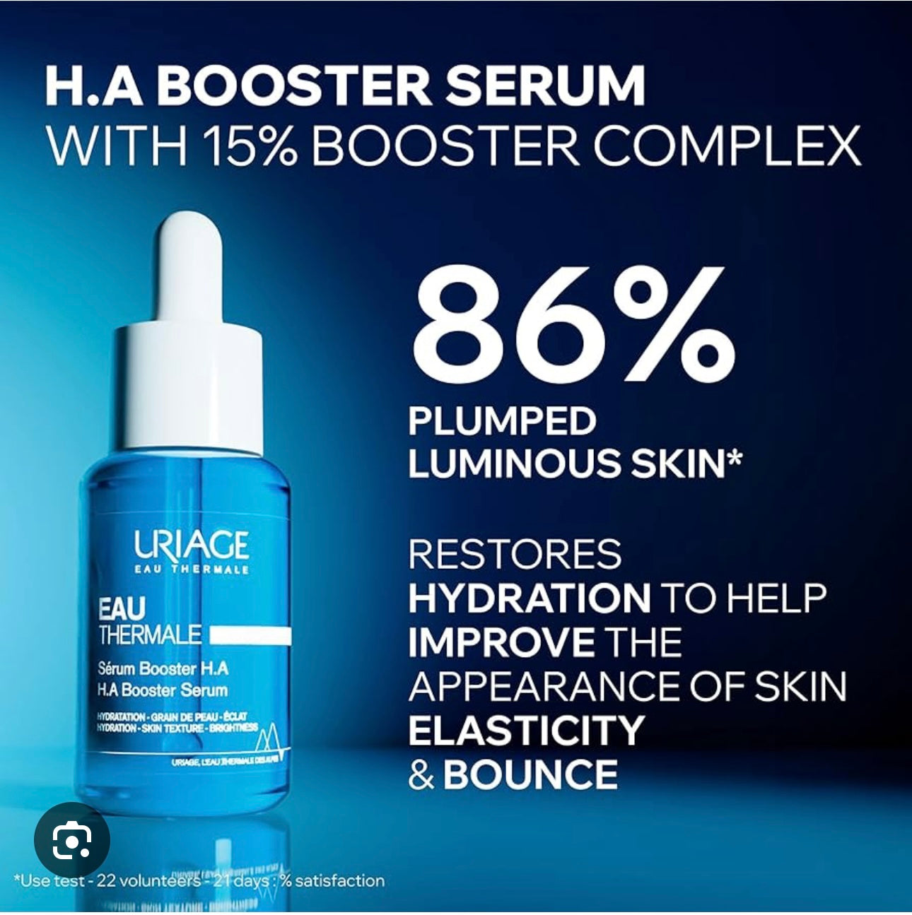 Uriage eau thermale H.A booster serum
