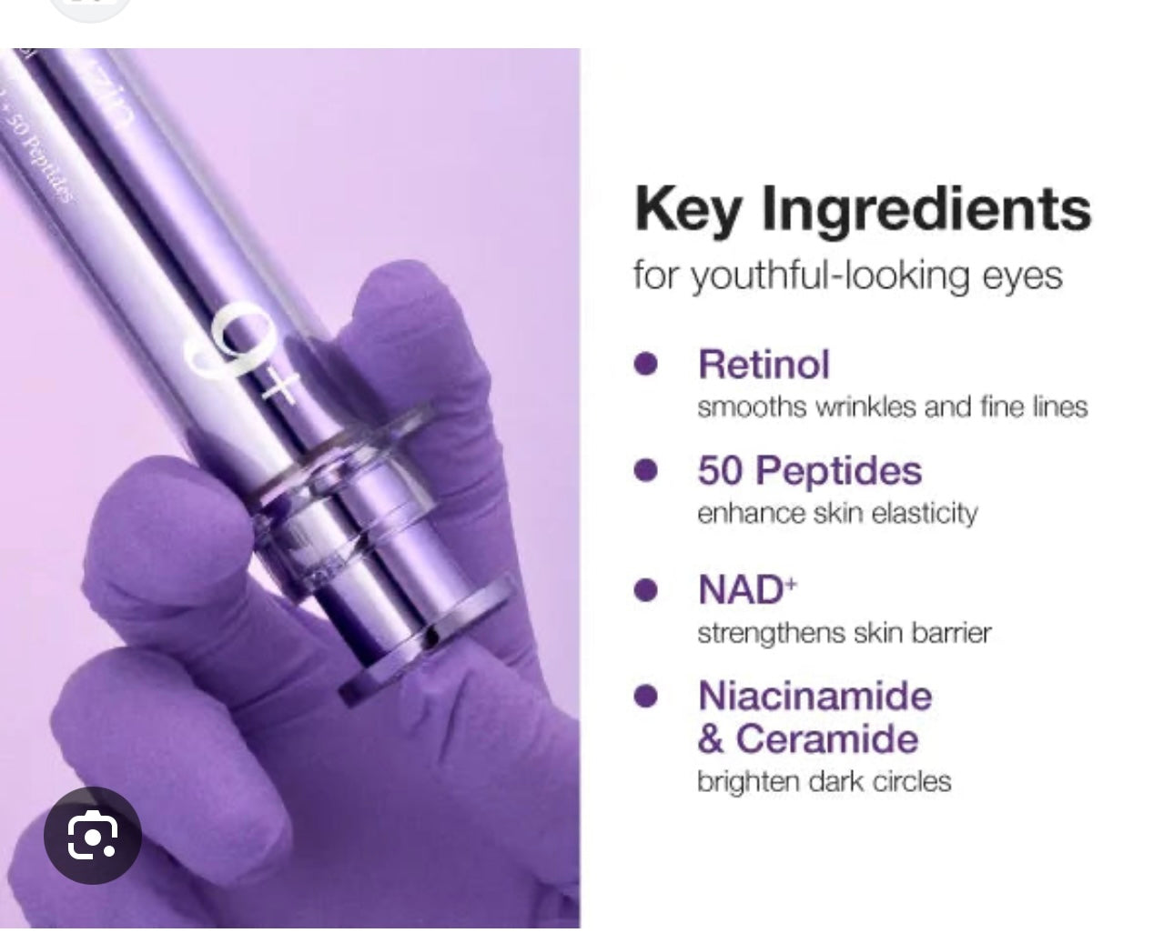 NUMBUZIN No.9 NAD Retinol Volumetox Eye Cream