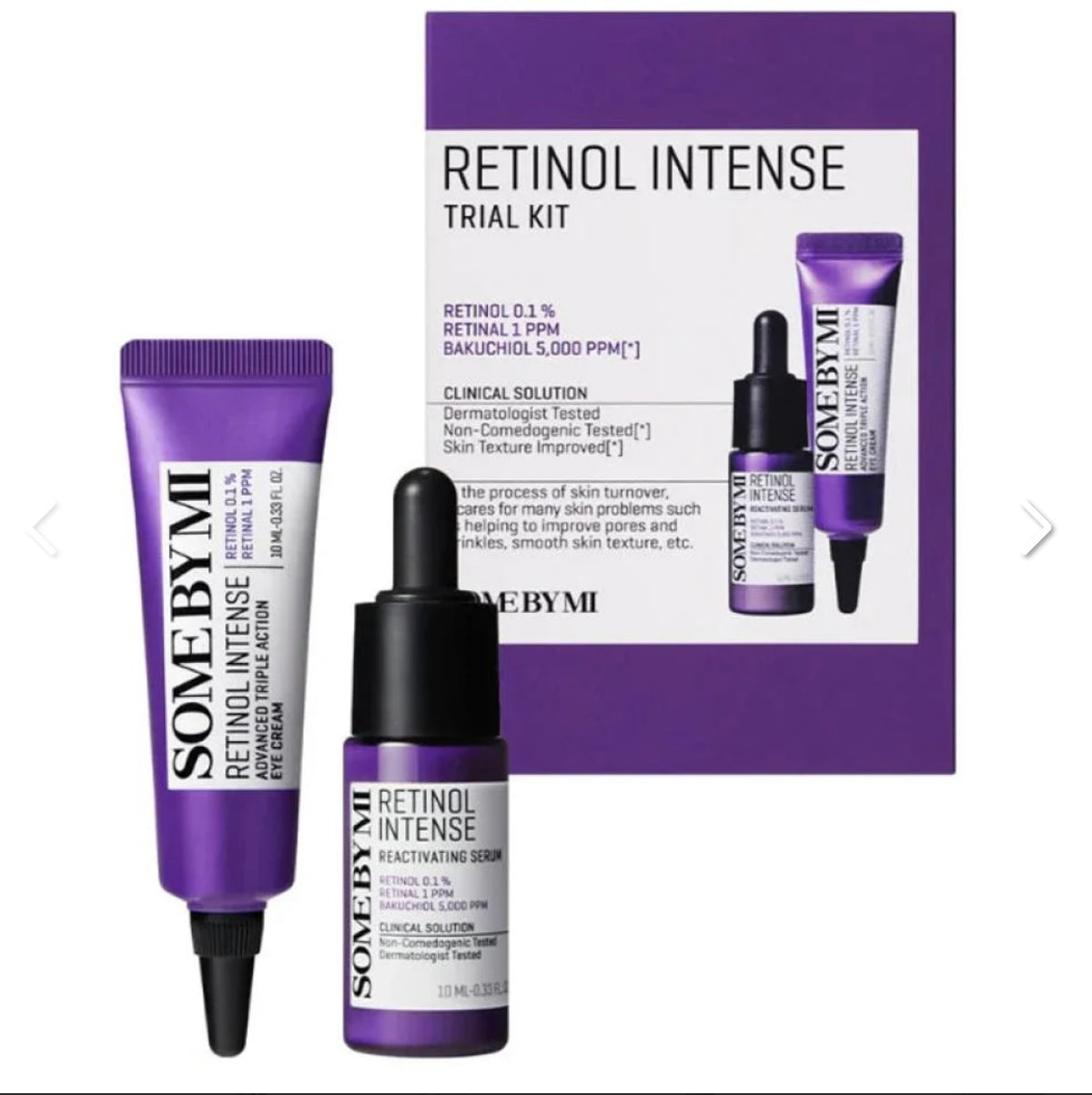 SOME BY MI RETINOL INSTENSE TRIAL KIT Main image