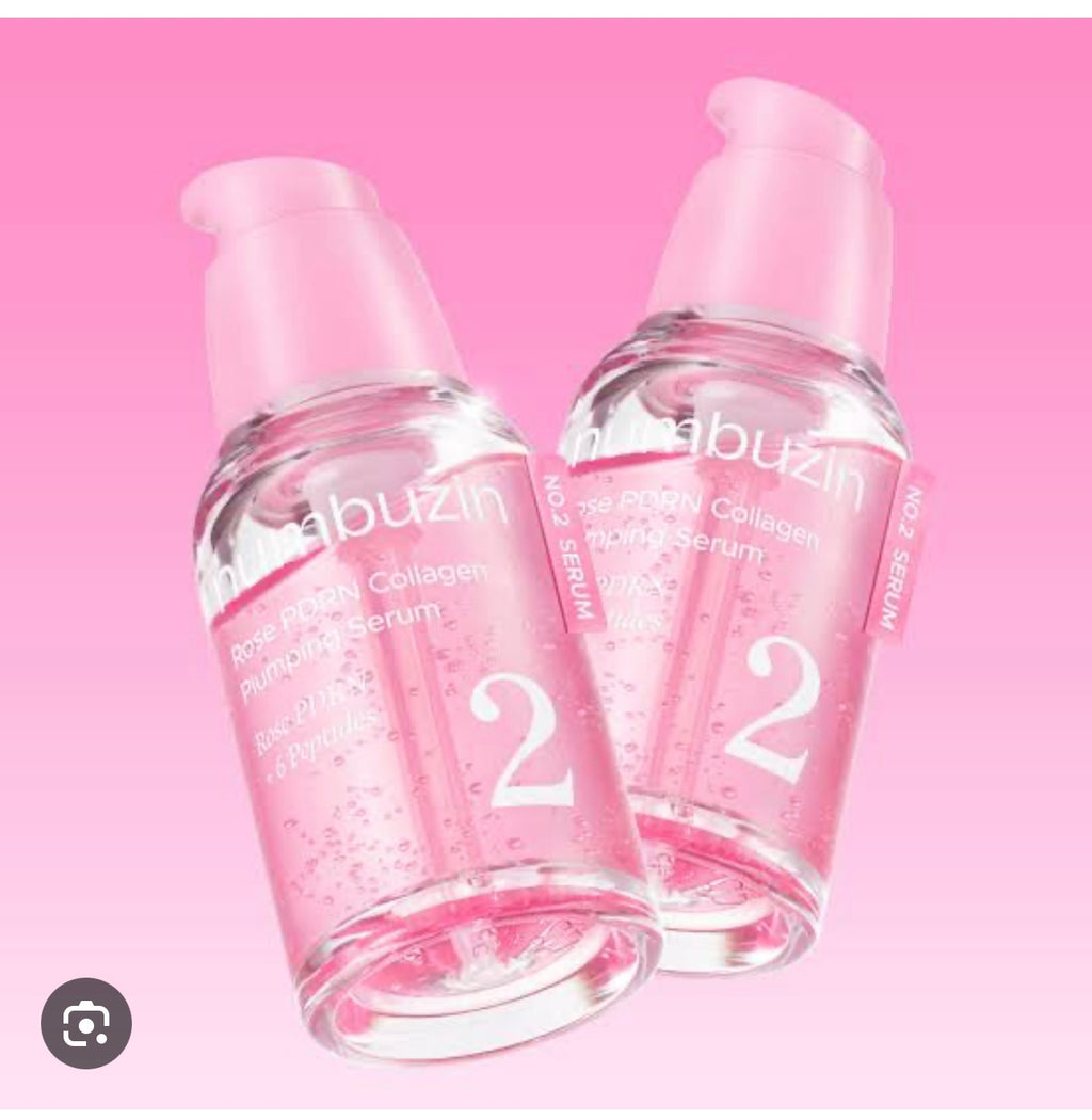 Numbuzin – No.2 Rose PDRN Collagen Plumping Serum 30 ml