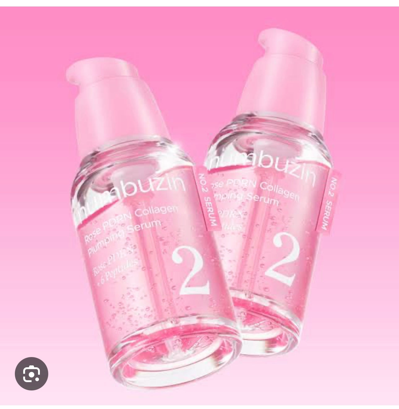 Numbuzin – No.2 Rose PDRN Collagen Plumping Serum 30 ml