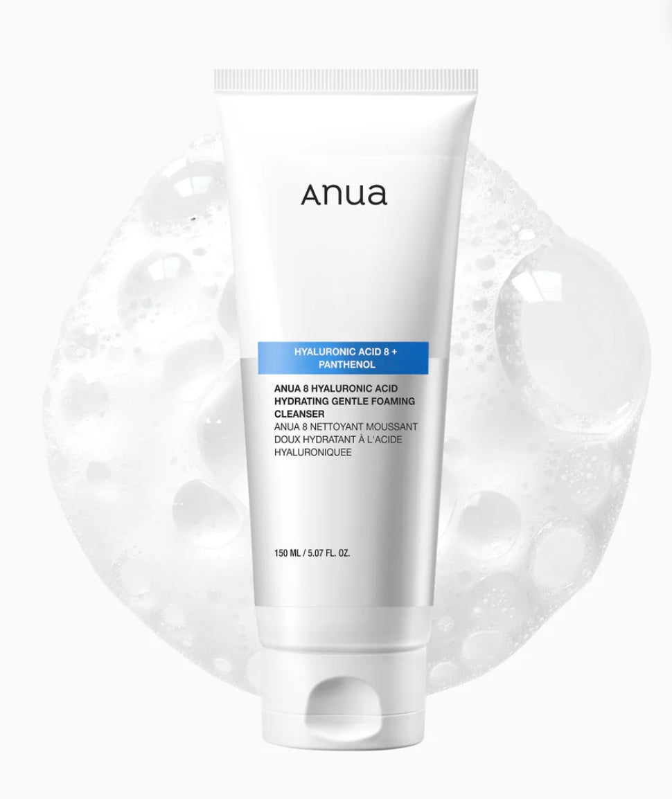 Anua - 8 Hyaluronic Acid Hydrating Gentle Foaming Cleanser