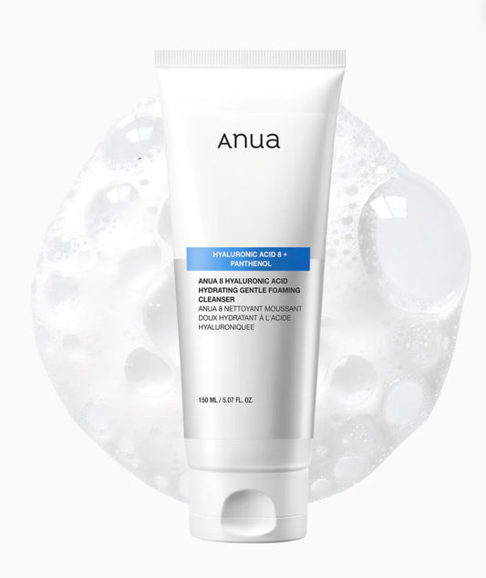 Anua - 8 Hyaluronic Acid Hydrating Gentle Foaming Cleanser