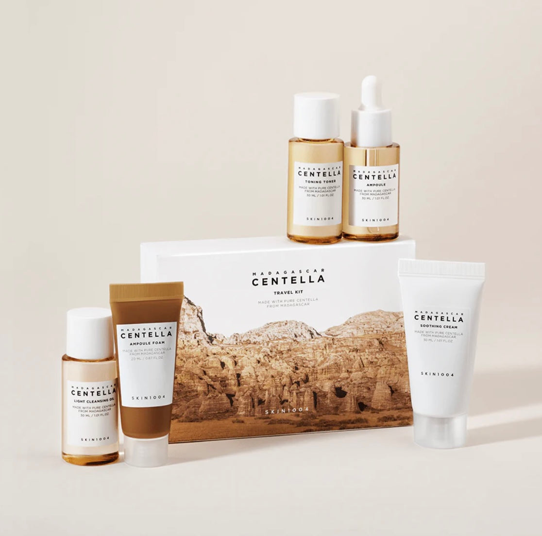 SKIN 1004 - Madagascar Centella Travel Kit