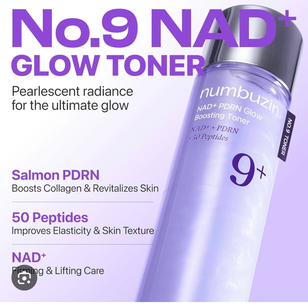 Numbuzin - No.9 NAD+ PDRN Glow Boosting Toner 150ml