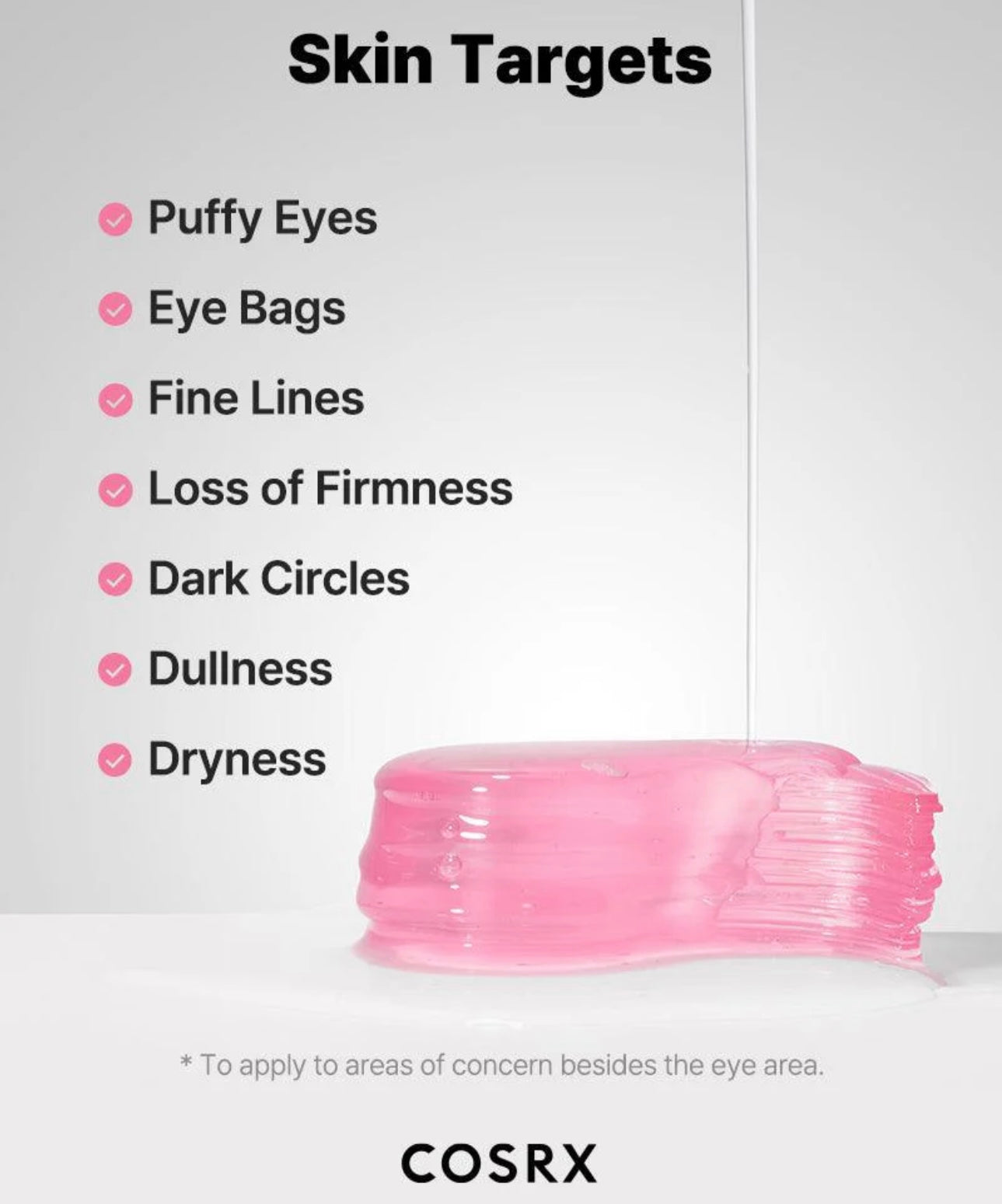 COSRX THE PEPTIDE COLLAGEN HYDROGEL EYE PATCH