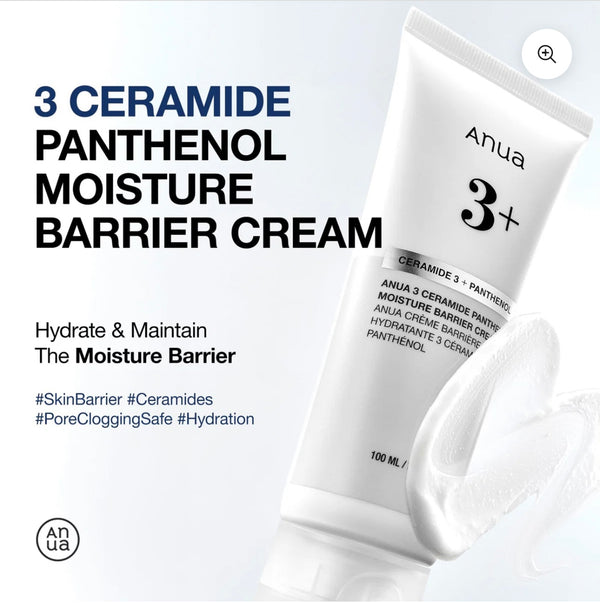 Anua - 3 Ceramide Panthenol Moisture Barrier Cream 100ML