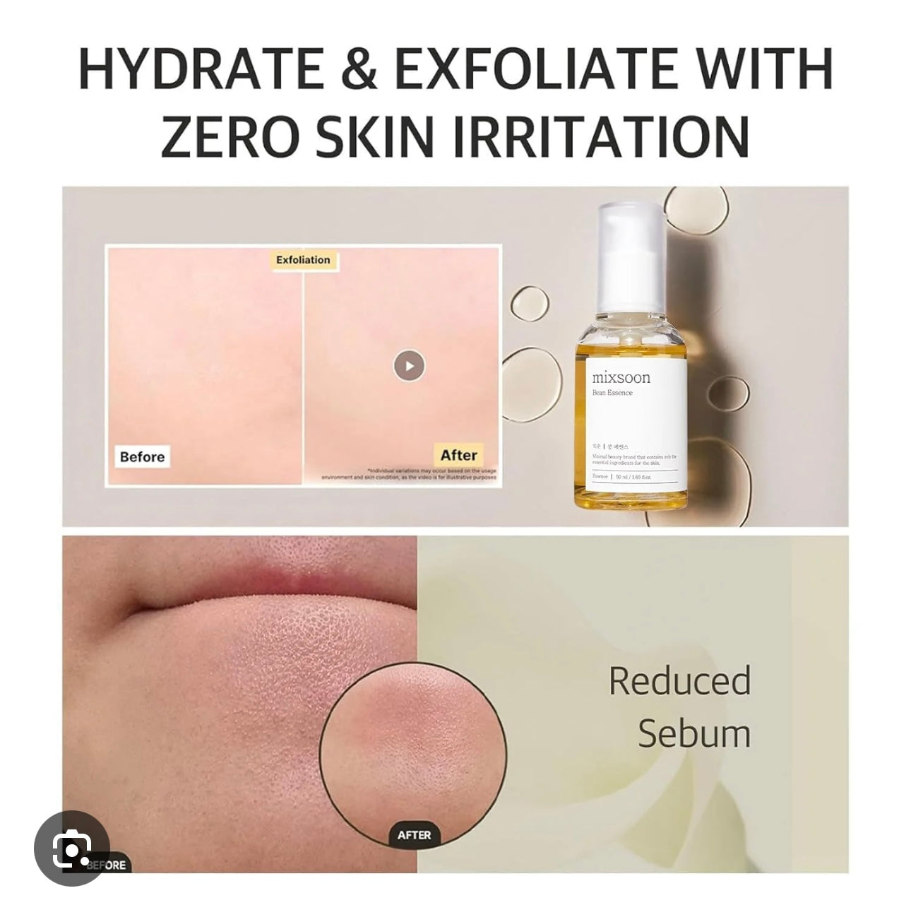 mixsoon Bean Essence 30ml