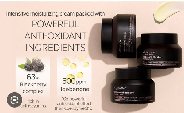 Mary&May - Idebenone Blackberry Intense Cream 70g