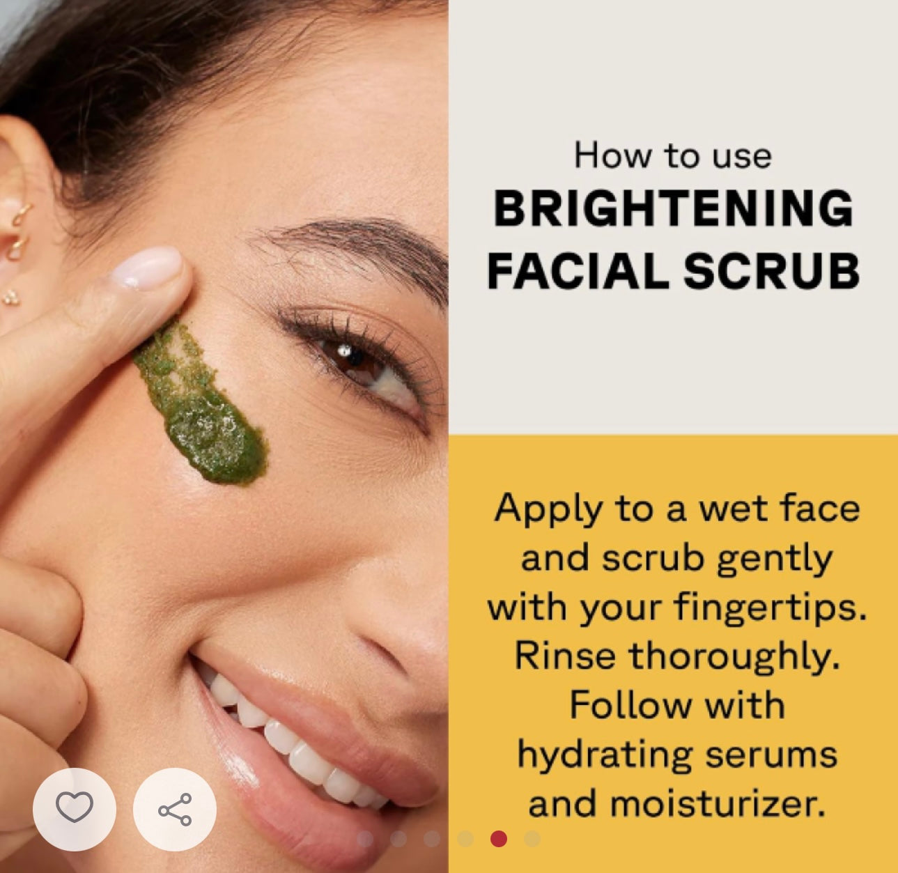 Acure Brightening Facial Scrub 118ML