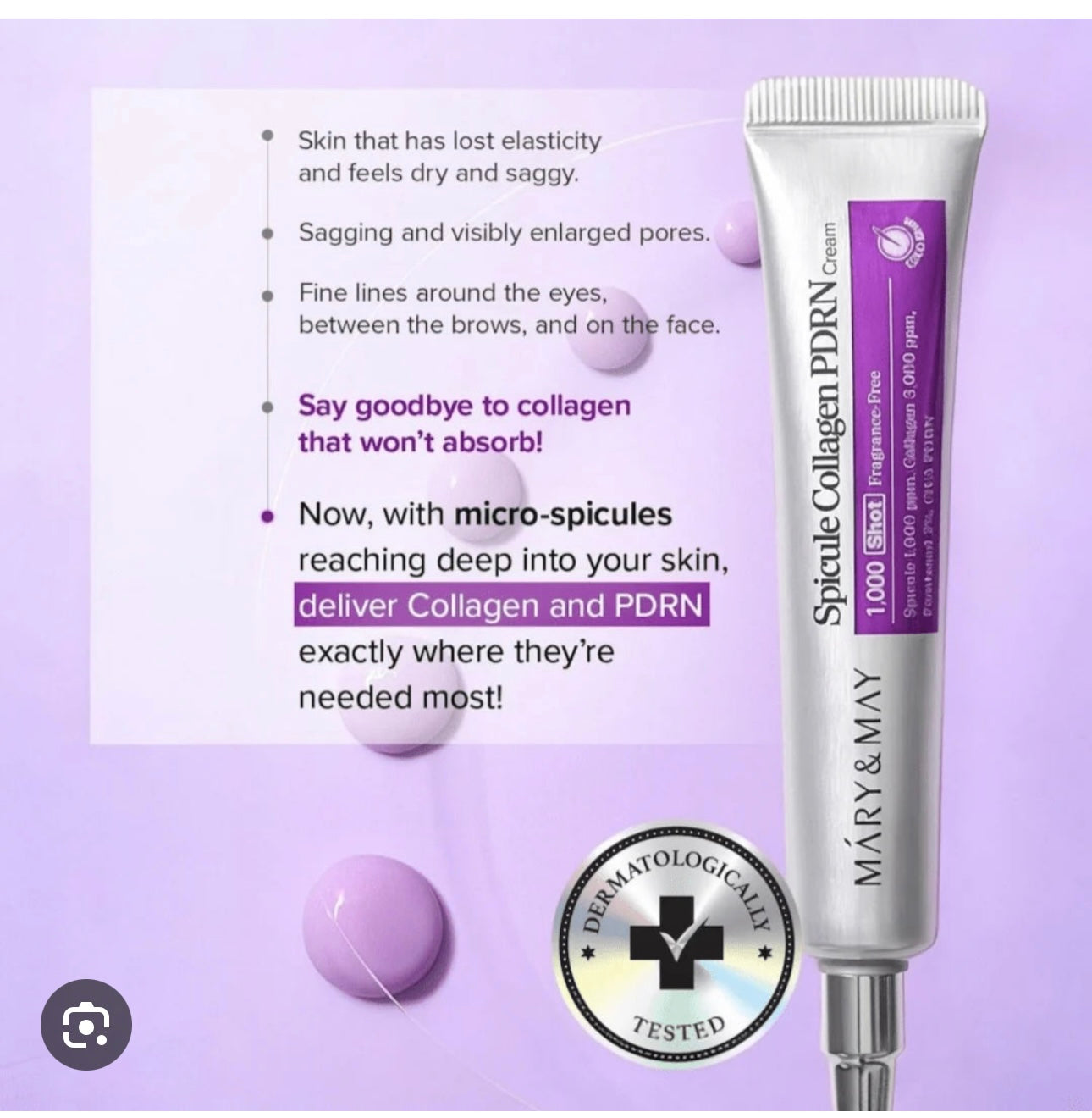Mary&May - Spicule Collagen PDRN Cream