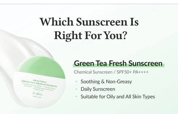 Dr. Althea - Green Tea Fresh Sunscreen 45ml