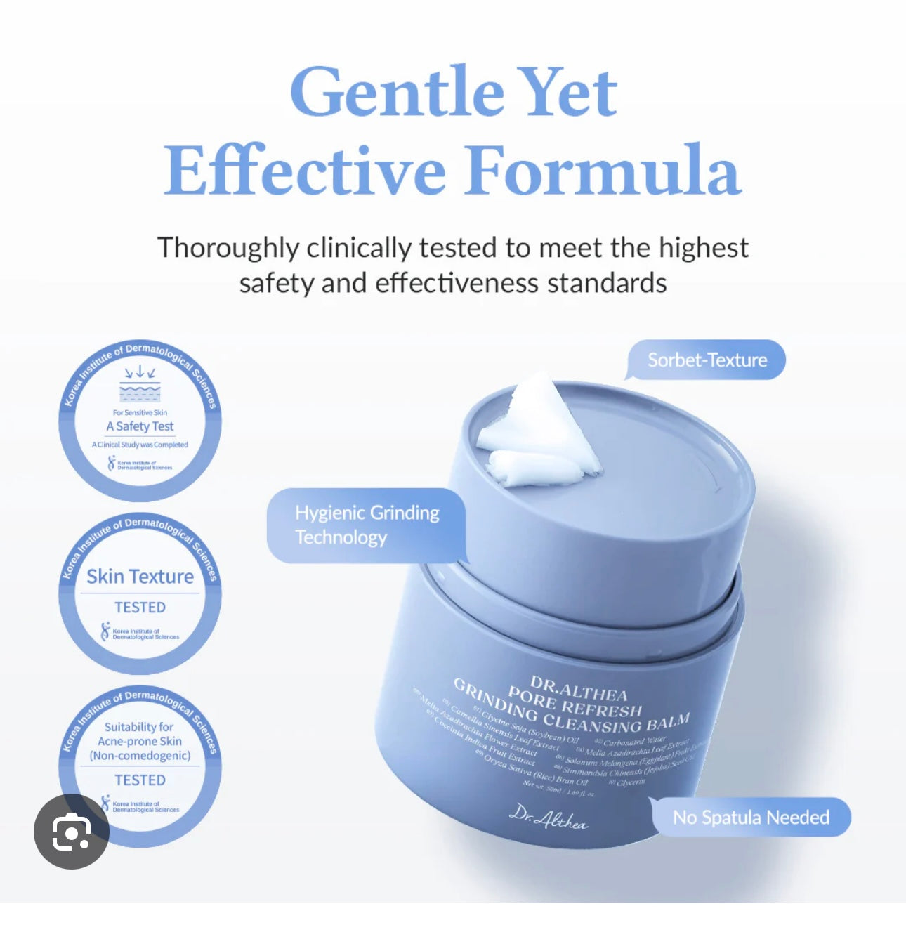 Dr. Althea - Pore Refresh Grinding Cleansing Balm 50ml