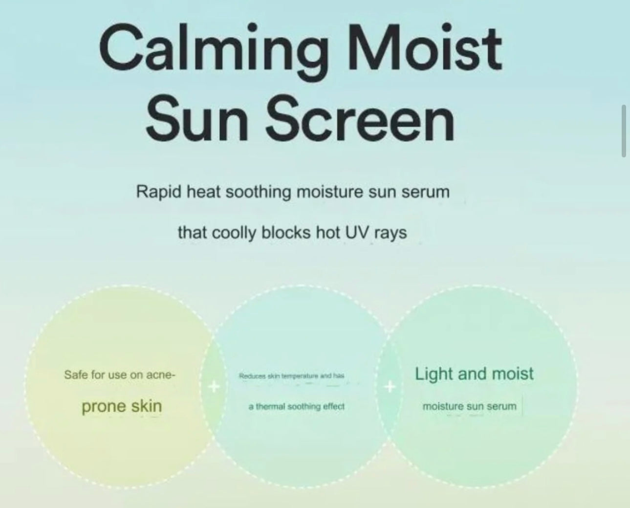 TOCOBO - Cica Calming Sun Serum 50ML