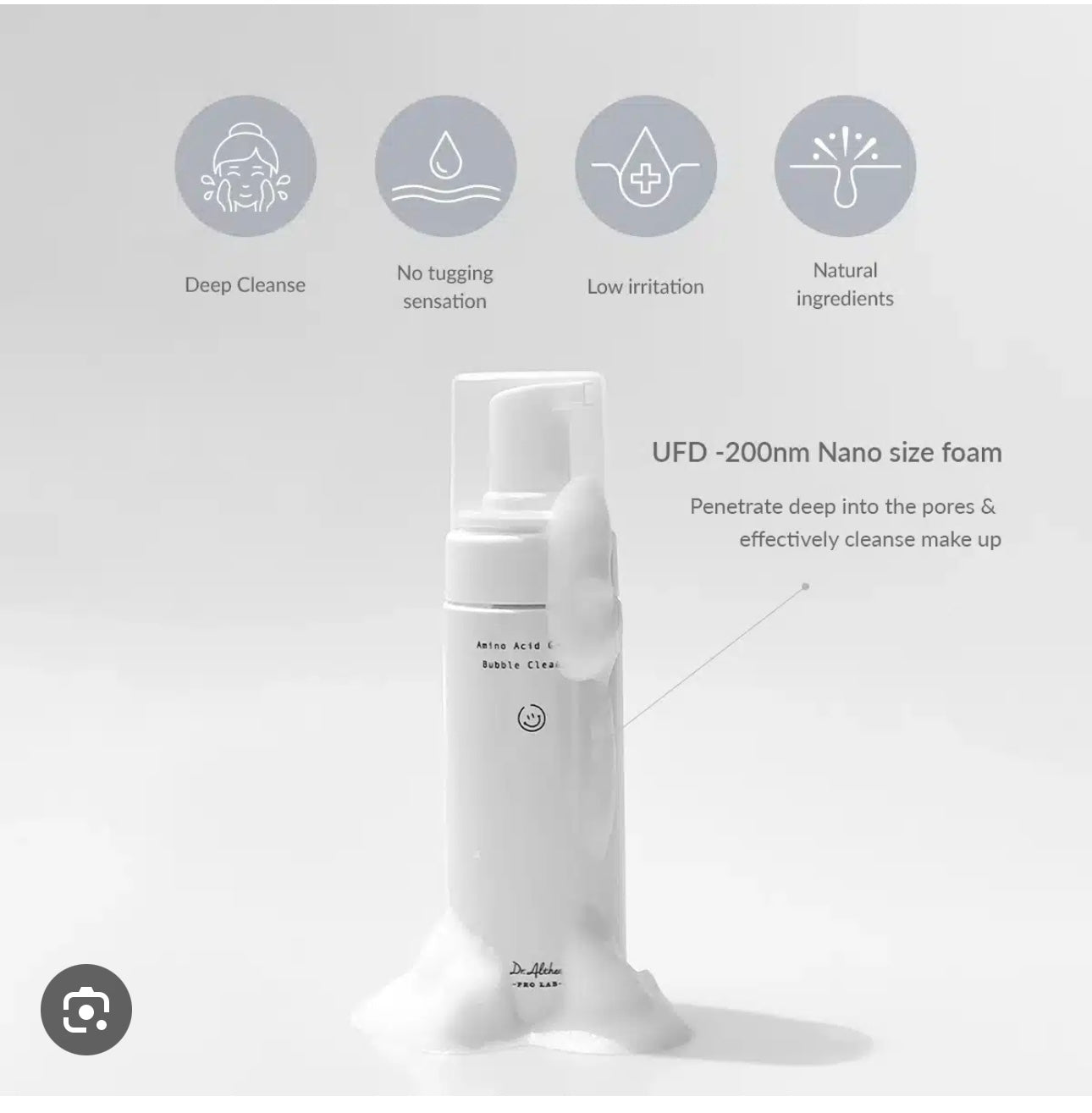 Dr. Althea - Amino Acid Gentle Bubble Cleanser 140ML