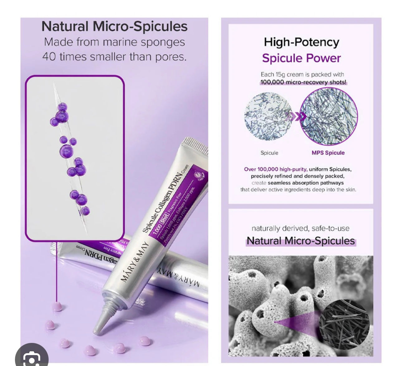 Mary&May - Spicule Collagen PDRN Cream