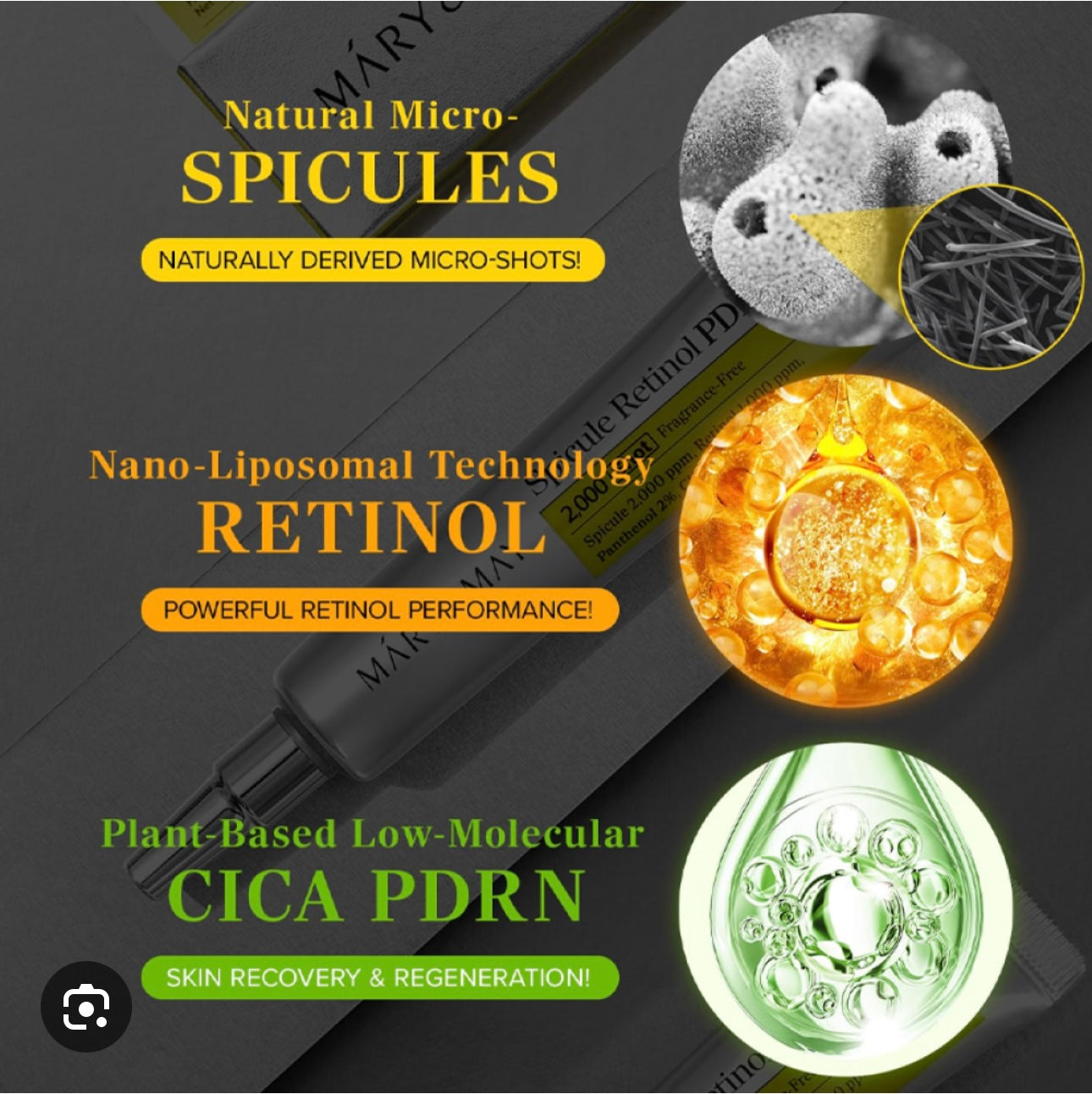 Mary&May - Spicule Retinol PDRN Cream