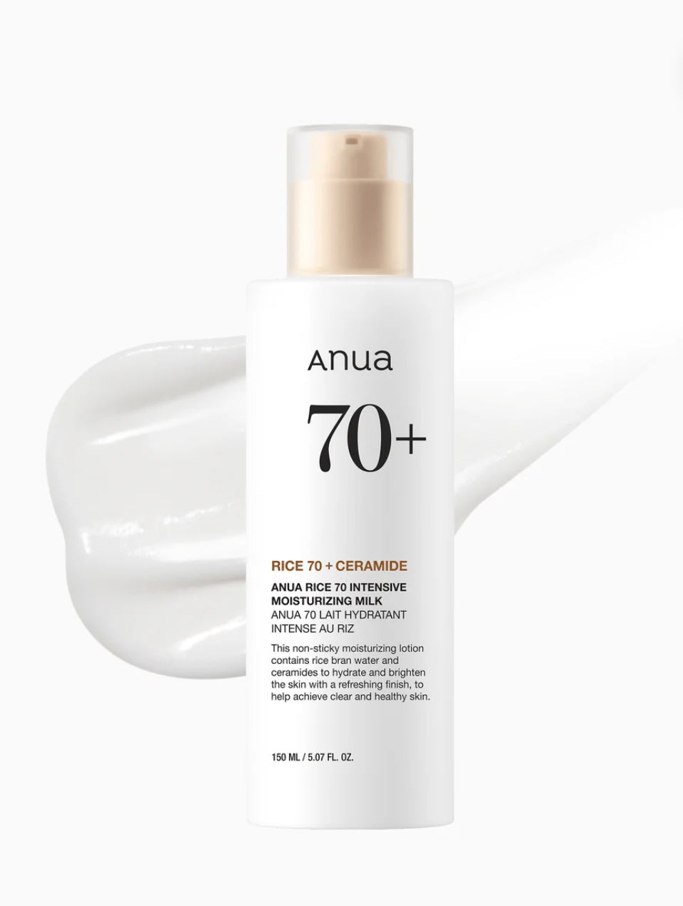 Anua - Rice 70 Intensive Moisturizing Milk 150ML