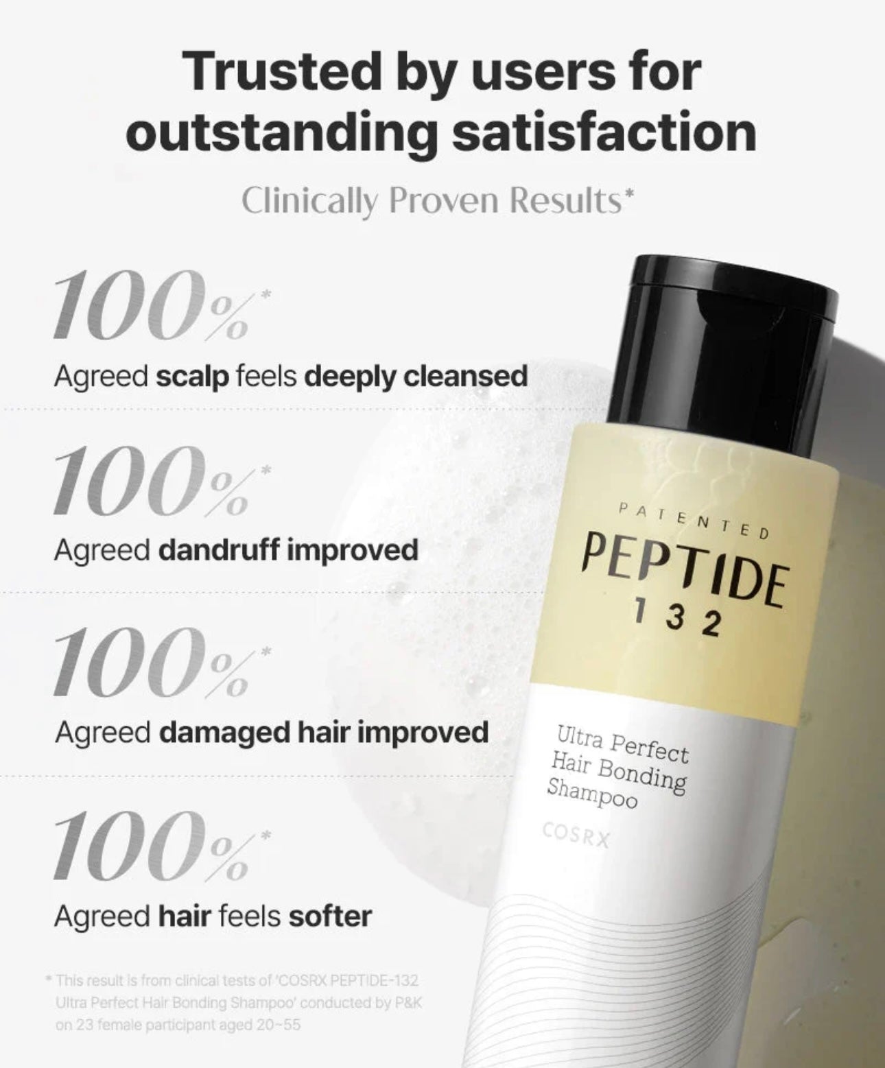 COSRX PEPTIDE-132 Ultra Perfect Hair Bonding Shampoo