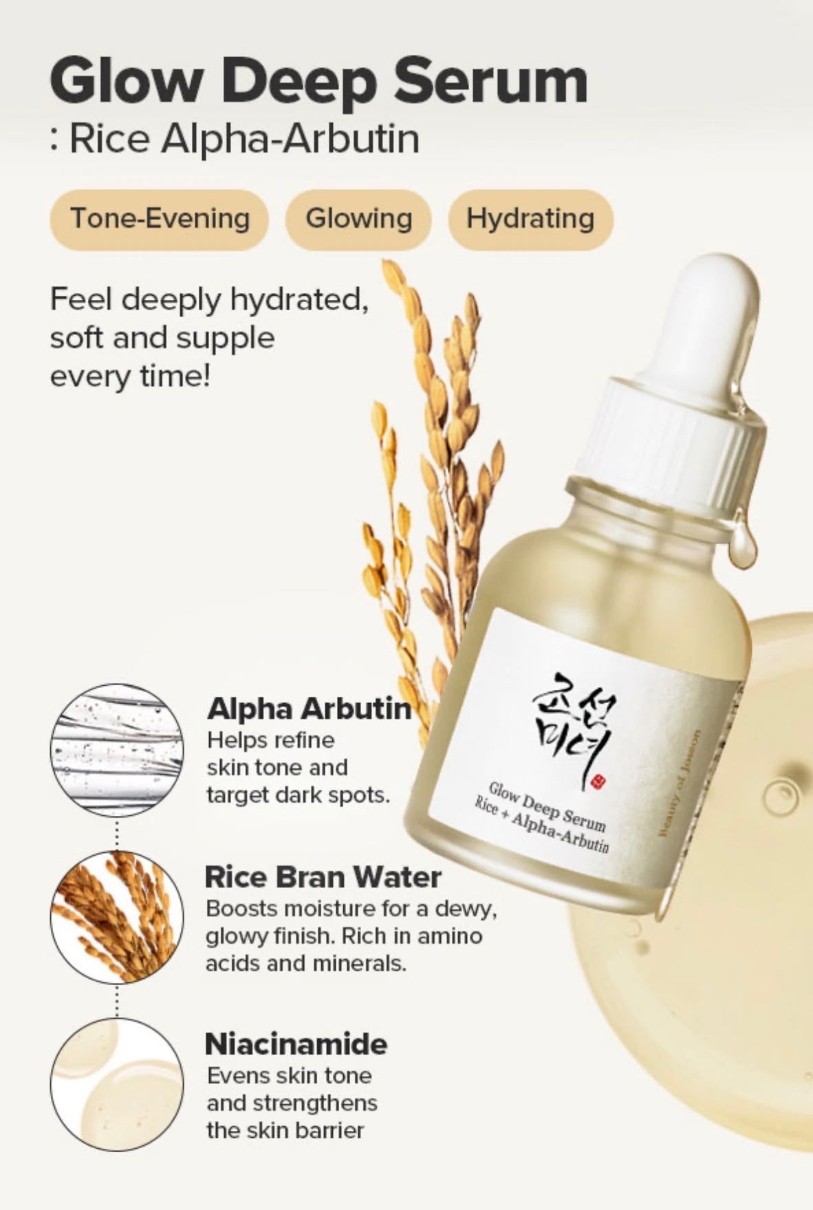 Beauty of Joseon - Glow Deep Serum