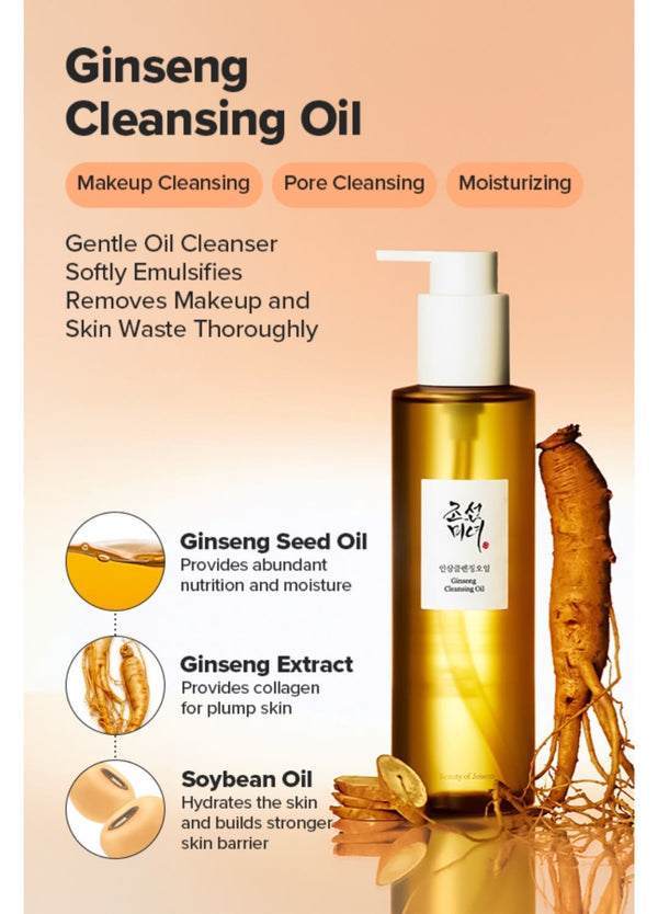 Beauty of Joseon - Ginseng Cleansing Oil 210ml