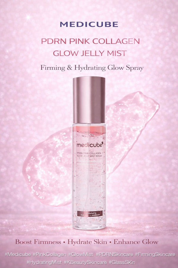 MEDICUBE PDRN PINK COLLAGEN GLOW JELLY MIST SERUM (100ML)