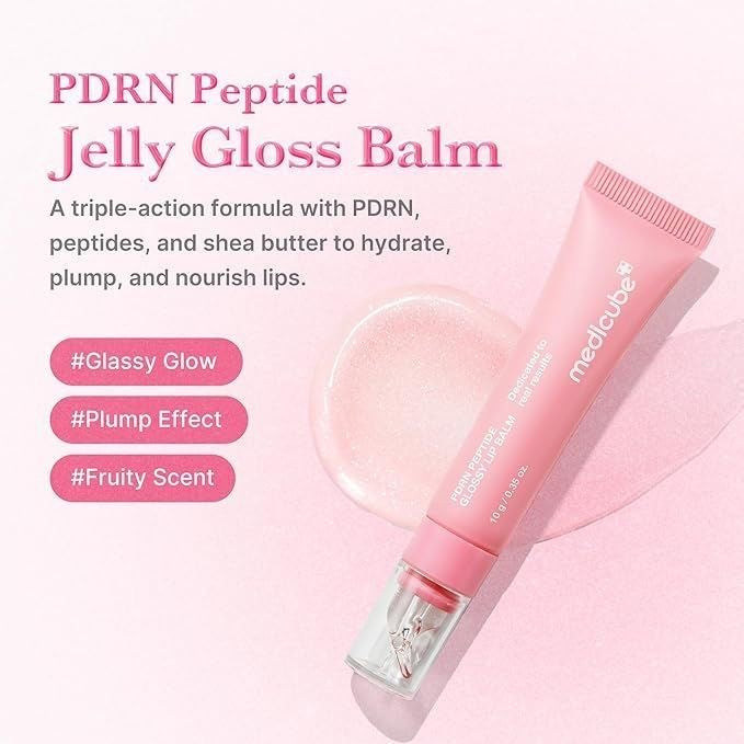 MEDICUBE - PDRN PEPTIDE GLOSSY LIP BALM 10G