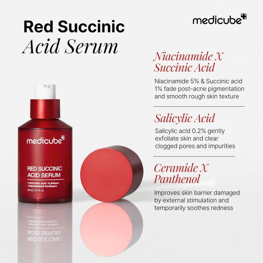 Medicube - Red Succinic Acid Serum 30ml