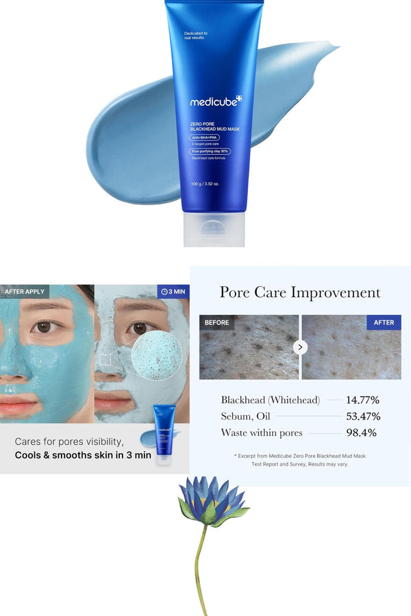 medicube - Zero Pore Blackhead Mud Mask 100G