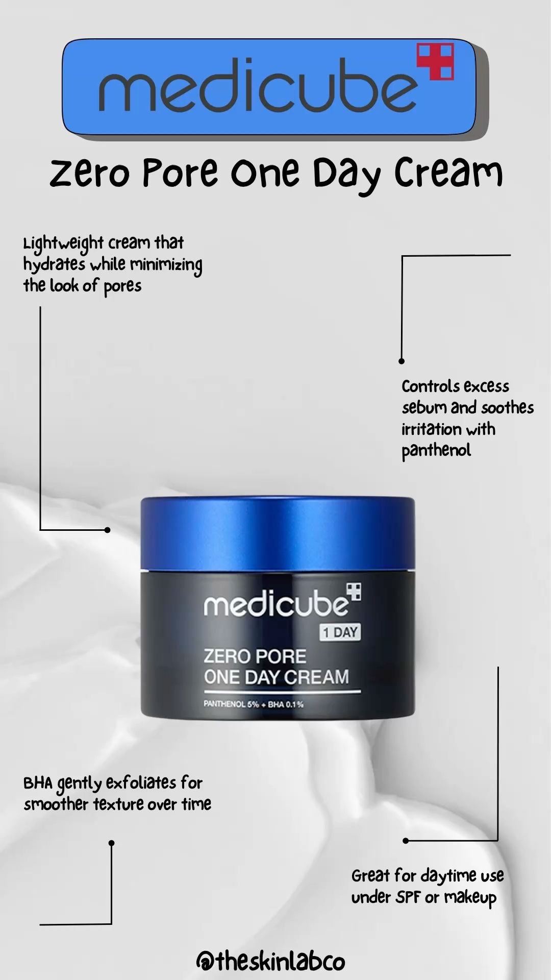 Medicube - Zero Pore One Day Cream 50ML