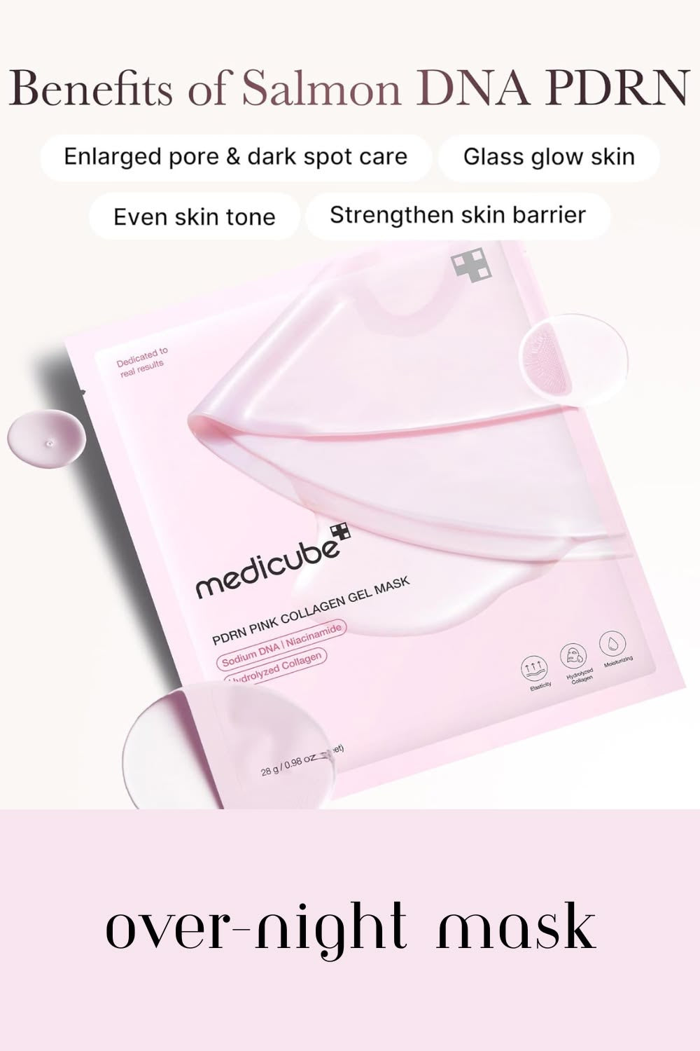 Medicube - PDRN Pink Collagen Gel Mask