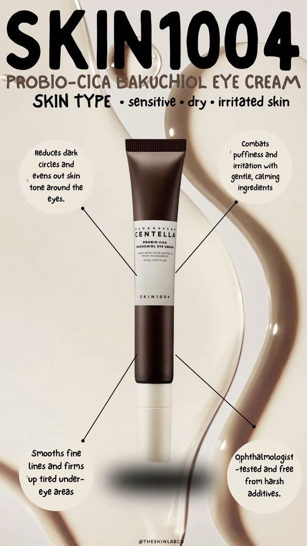 SKIN1004 Madagascar Centella Probio-Cica Bakuchiol Eye Cream 20ml without box