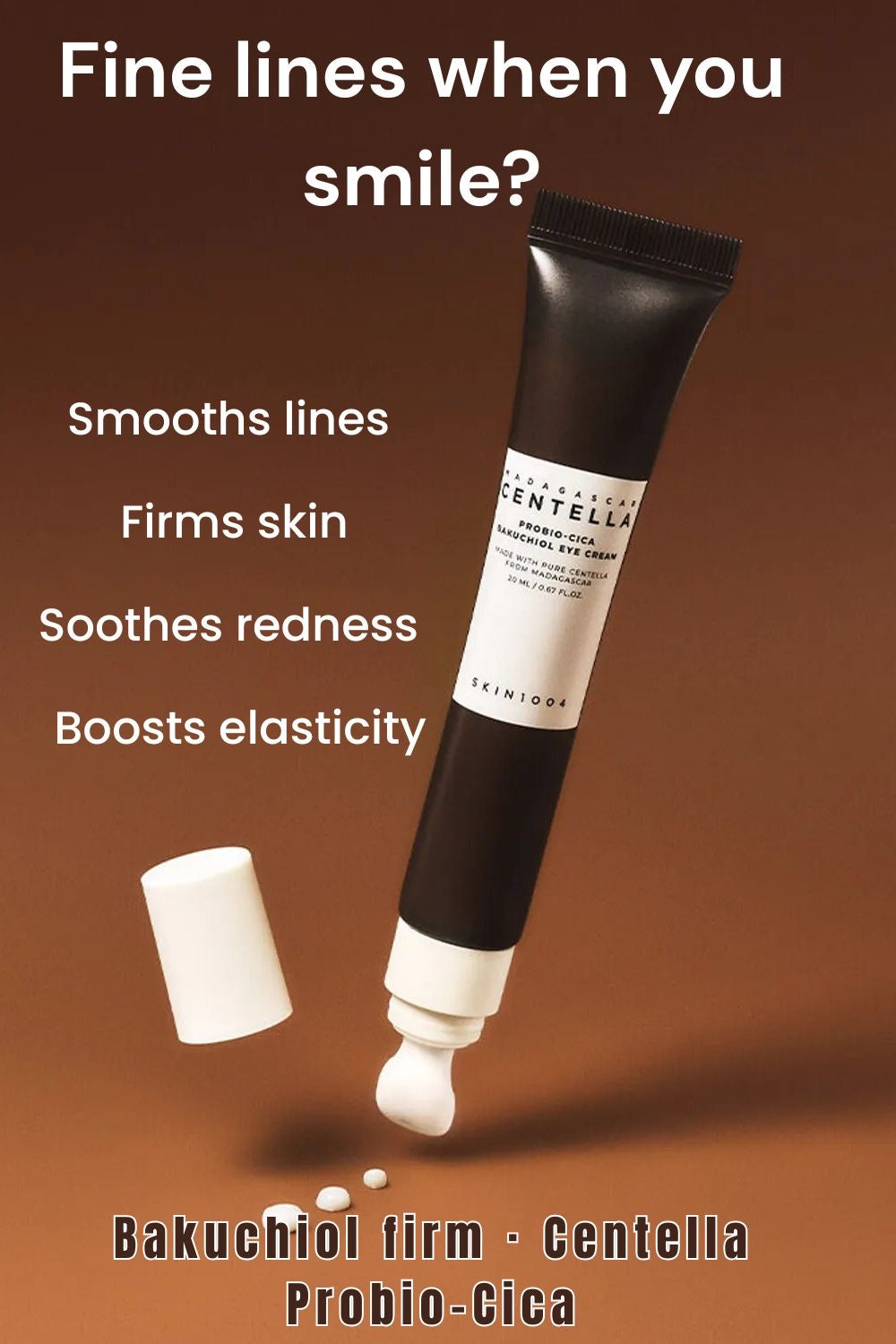 SKIN1004 Madagascar Centella Probio-Cica Bakuchiol Eye Cream 20ml without box
