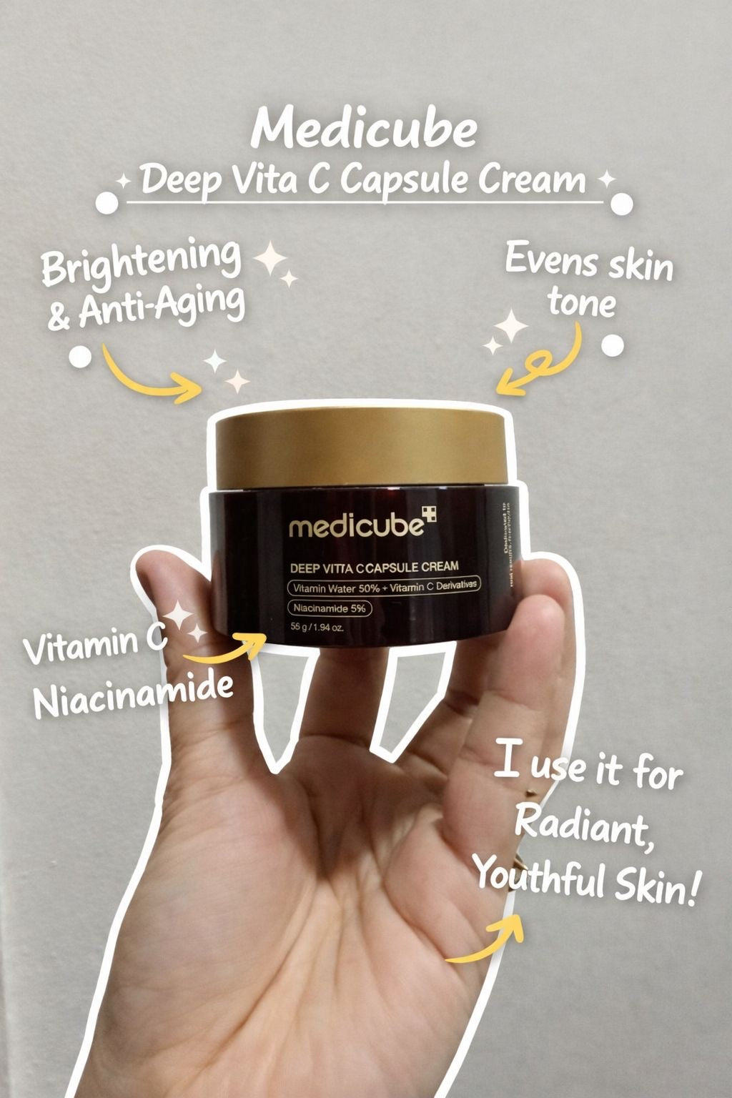 Medicube- Deep Vita C Capsule Cream 55g