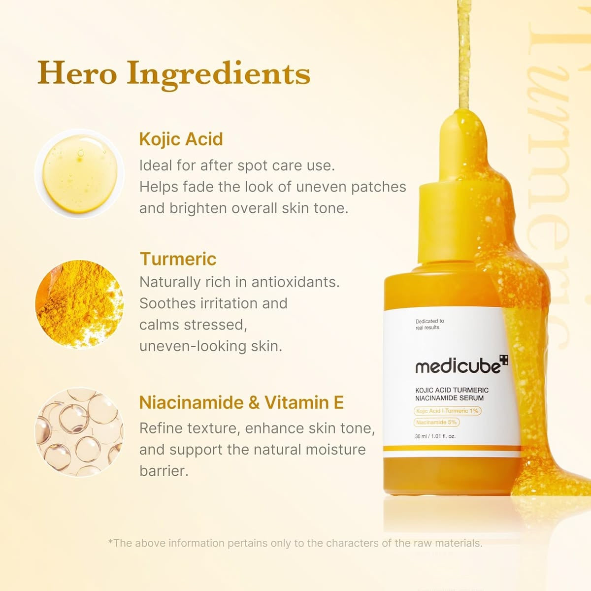 medicube Kojic Acid Turmeric Niacinamide Serum 30ml Secondary image
