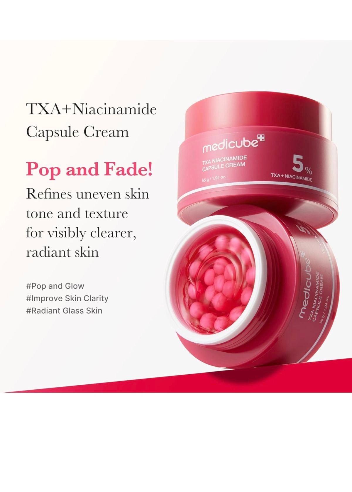 MEDICUBE TXA Niacinamice Capsule Cream 55g