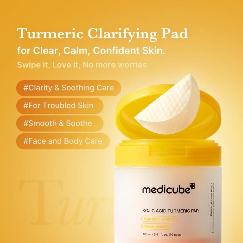 medicube Kojic Acid Turmeric Pad