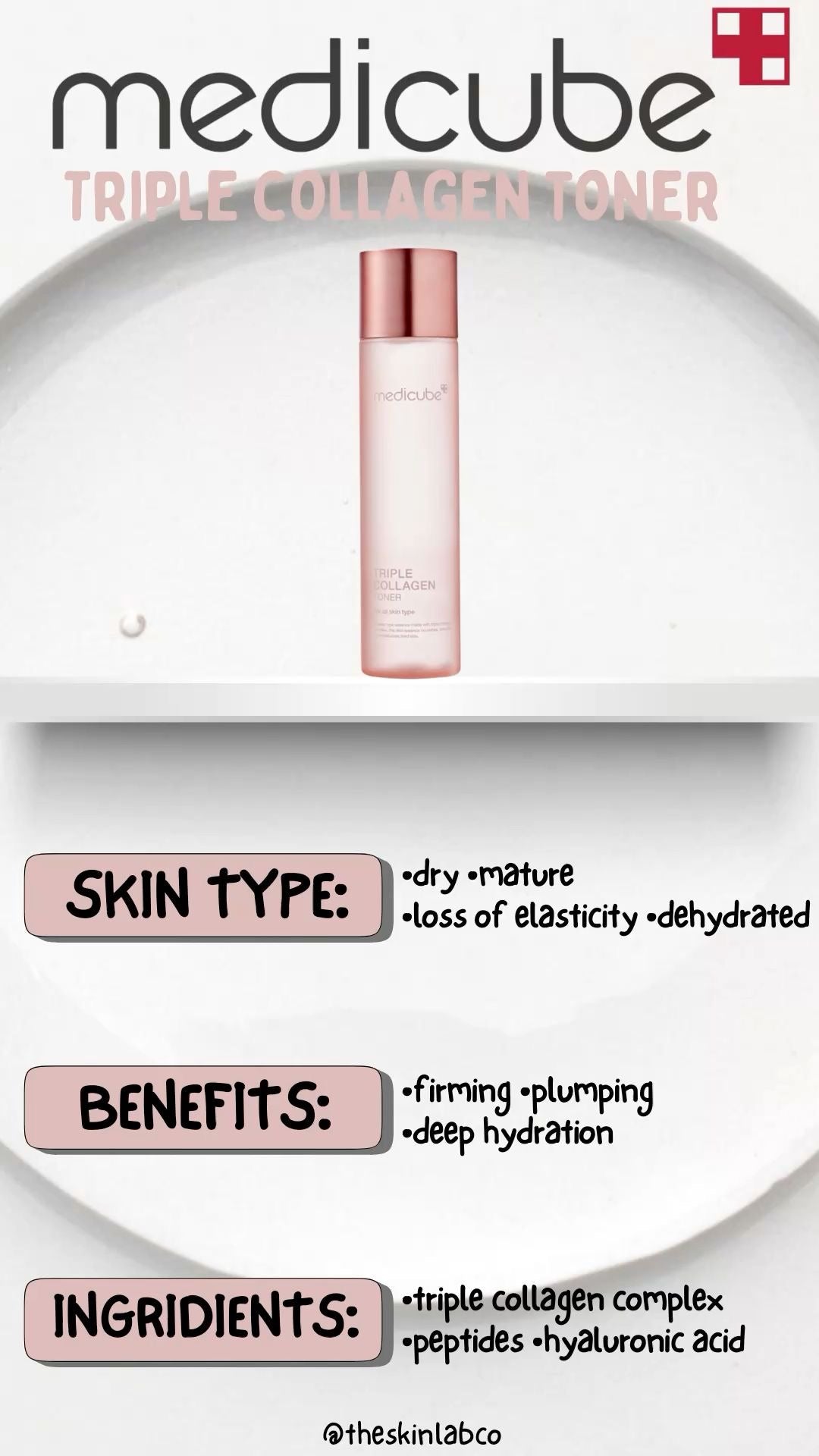 Medicube - Triple Collagen Toner 140ML
