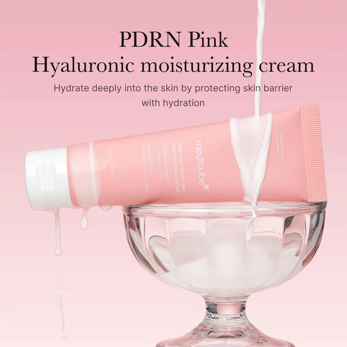 Medicube - PDRN Pink Hyaluronic Moisturizing Cream 50ML
