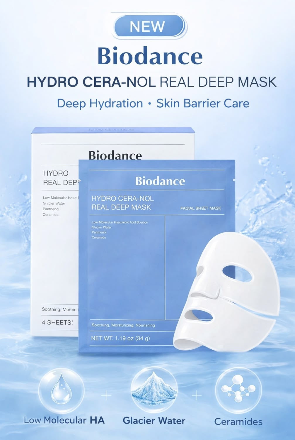 BIODANCE Hydro Cera-nol Real Deep Mask