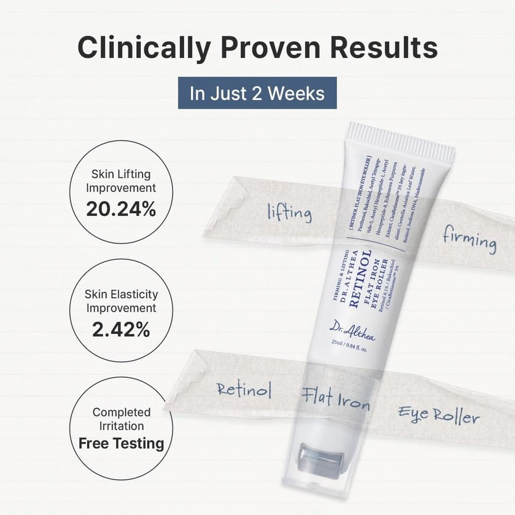 Dr.Althea Retinol Flat Iron Eye Roller - 25ml